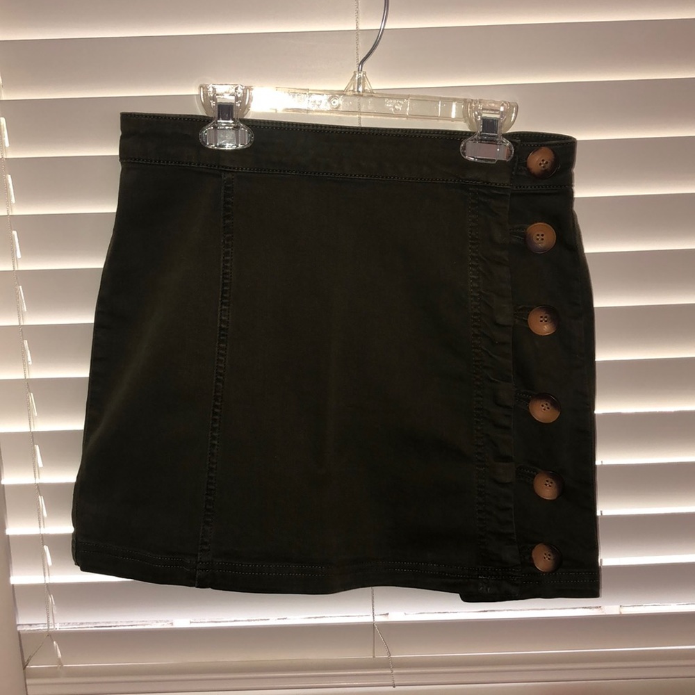 Free People Little Daisies Mini Skirt